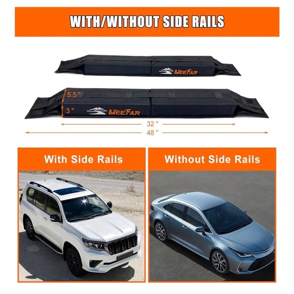 MeeFar Universal Car Soft Roof Rack - Picture 4 of 5
